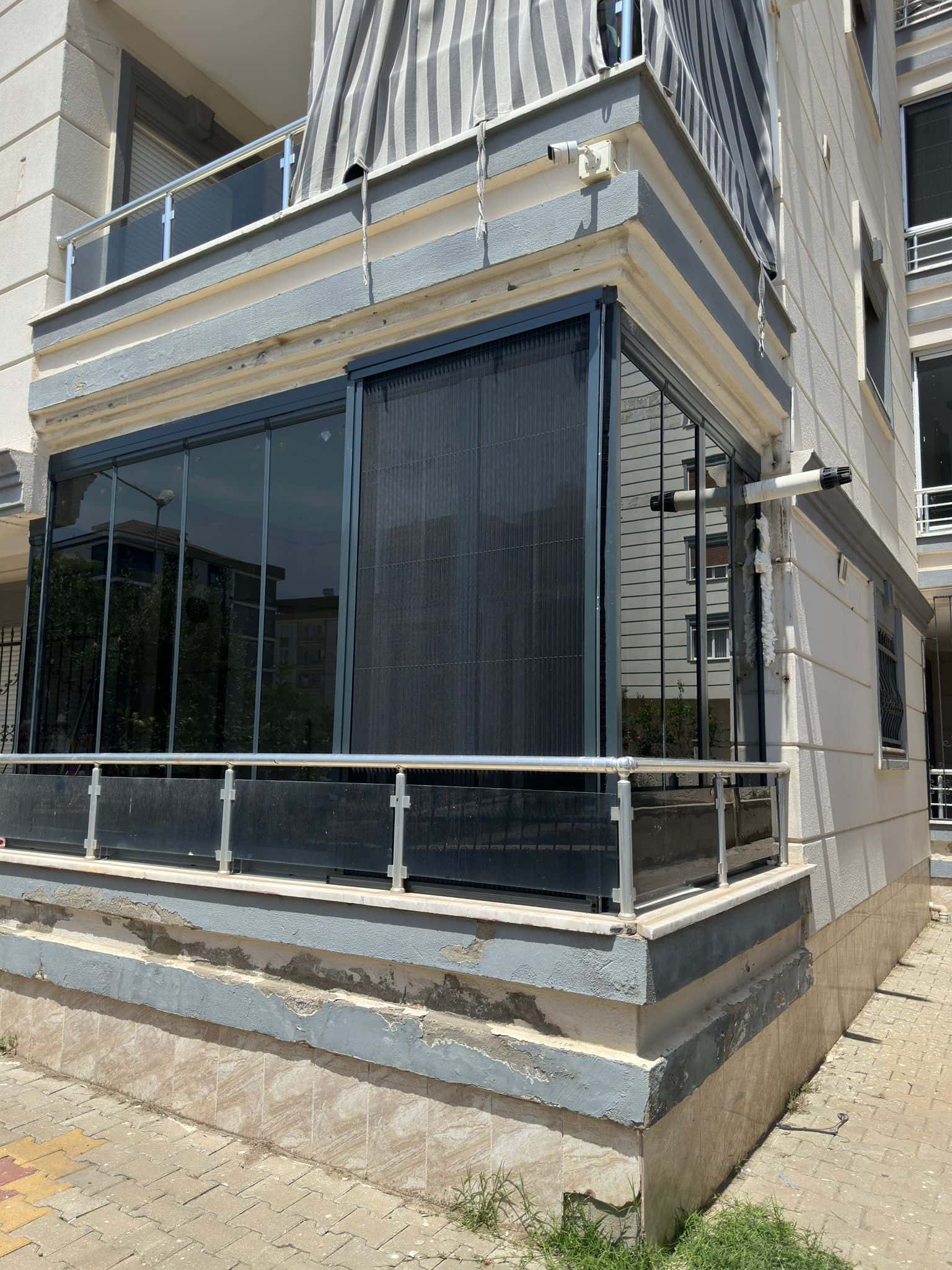 Torbalı Katlanır Cam Balkon Uygulaması